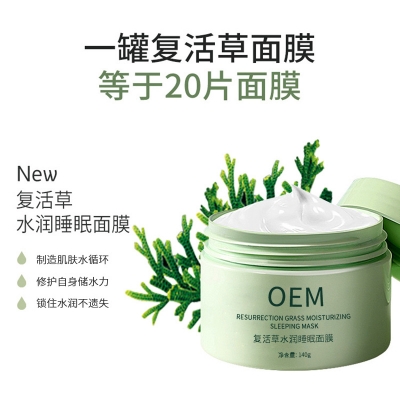 北辰区_复活草睡眠面膜OEM